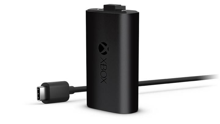 Акумулятор Microsoft Xbox Play and Charge 1400 мАч (Black) для геймпадів Xbox Series X / S + кабель 2,7m (SXW-00002) 1396 фото