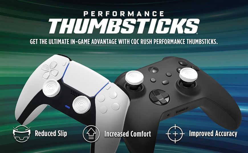 Накладки на стіки KontrolFreek CQC Rush для Sony DualSense PS5 / DualShock PS4 1078 фото