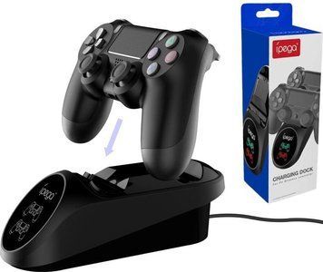Зарядна станція iPega PG-9180 для геймпадів Sony DualShock PS4 з індикатором заряду 1453 фото