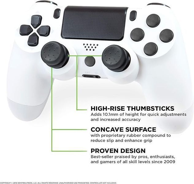 Накладки на стіки KontrolFreek ULTRA для Sony DualShock PS4 / DualSense PS5 0846 фото