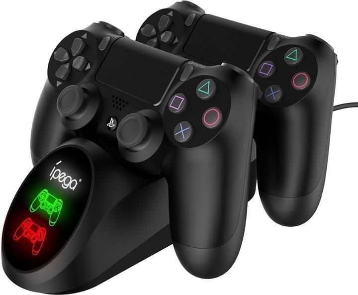 Зарядна станція iPega PG-9180 для геймпадів Sony DualShock PS4 з індикатором заряду 1453 фото