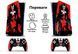 Комплект вінілових наліпок Honson (Venom) для Sony PlayStation 5 SLIM Blu-ray та Dualsense 1084 фото 2