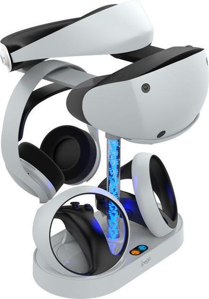 Многофункциональная подставка iPega PG-P5V001 для шлема Sony PlayStation VR2 и наушников с зарядкой для 1451 фото