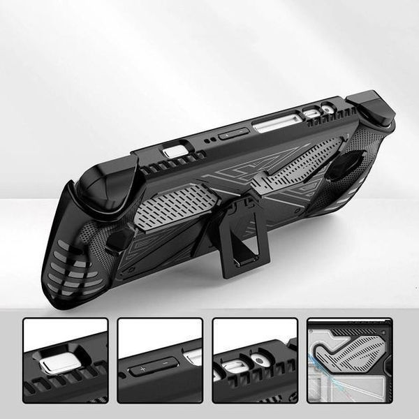 Качественный защитный чехол Protector для игровой консоли ASUS ROG Ally (Black) 1029 фото