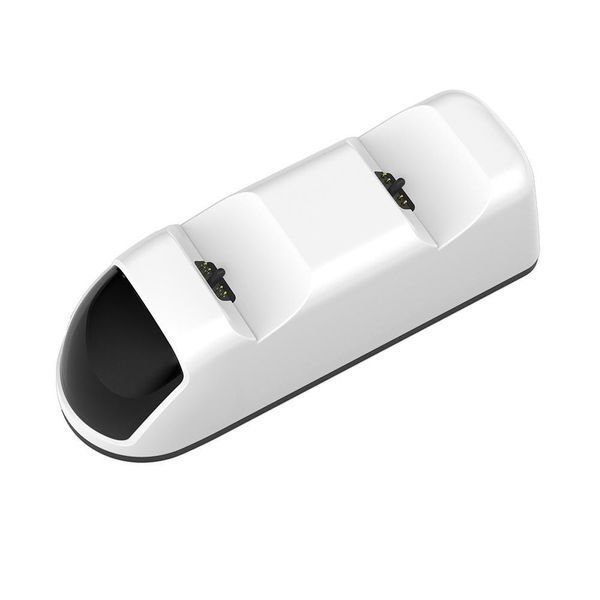 Зарядна станція DOBE TP5-0515B для геймпадів DualSense (PS5) з LED індикаторами (White) 0979 фото