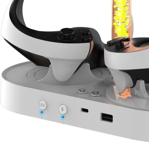 Многофункциональная подставка iPega PG-P5V001 для шлема Sony PlayStation VR2 и наушников с зарядкой для 1451 фото