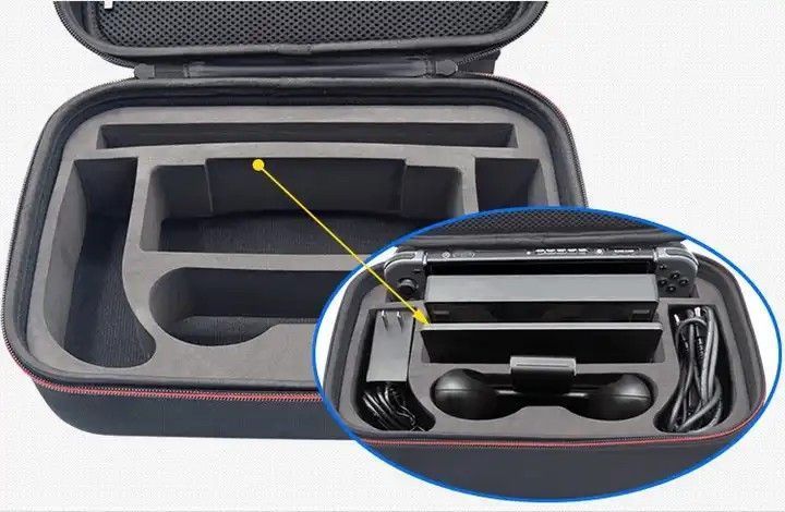 Вместительный кейс для Nintendo Switch / Switch OLED (Сумка Game Traveler Deluxe) 0800 фото