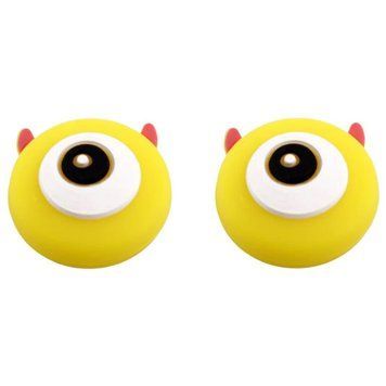 Силіконові накладки на стіки Mike Wazowski (Yellow) для Nintendo Switch / Switch OLED / Switch LITE (2шт.) 1352 фото