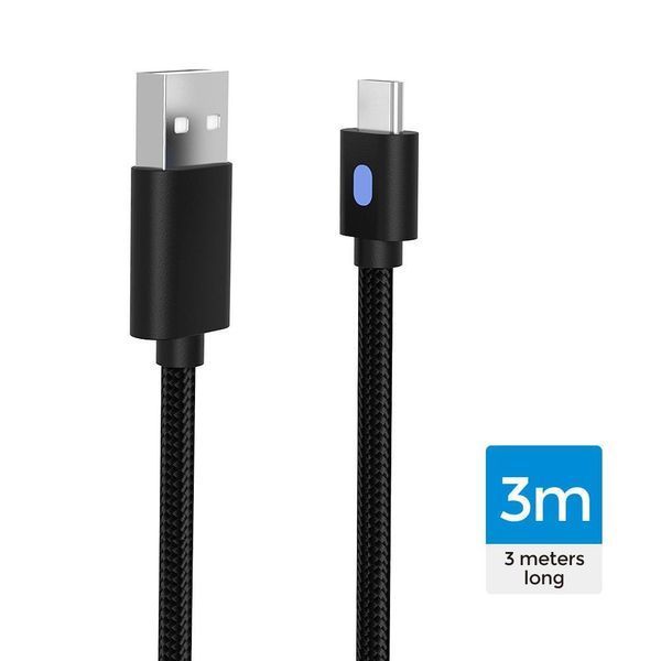 Акумуляторна батарея DOBE TYX-0634B (1200 mAh) + кабель Type-C (3м) для геймпада Microsoft Xbox Series S|X з LED-індикацією 0986 фото