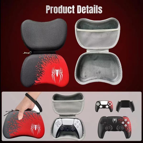 Ударостійкий захисний кейс Spider-Man для геймпадів PlayStation DualSense (PS5) / DualShock (PS4) / Xbox Series | One / Pro 1036 фото