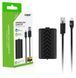 Акумуляторна батарея DOBE TYX-0634B (1200 mAh) + кабель Type-C (3м) для геймпада Microsoft Xbox Series S|X з LED-індикацією 0986 фото 1