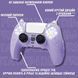 Якісний захисний силіконовий чохол Cat Ear Purple для геймпаду Sony DualSense PS5 + накладки на стіки 1305 фото 2