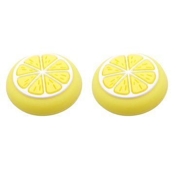 Силіконові накладки на стіки Lemon для Nintendo Switch (2шт.) 0849 фото