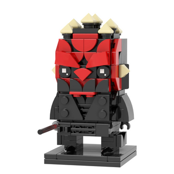 Конструктор MOOXI Brick Headz: Star Wars. Darth Maul (166 деталей) 1489 фото
