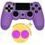 Захисний силіконовий чохол Full Black для геймпаду Sony DualShock 4 (PS4) + в подарунок накладки на стіки 0899 фото