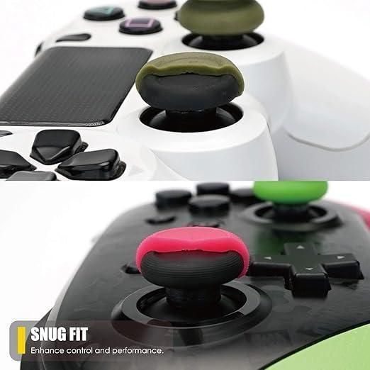 Накладки на стики Skull & Co. White (6в1) для геймпадов Sony DualSense PS5 / DualShock PS4 / Pro Controller 1239 фото