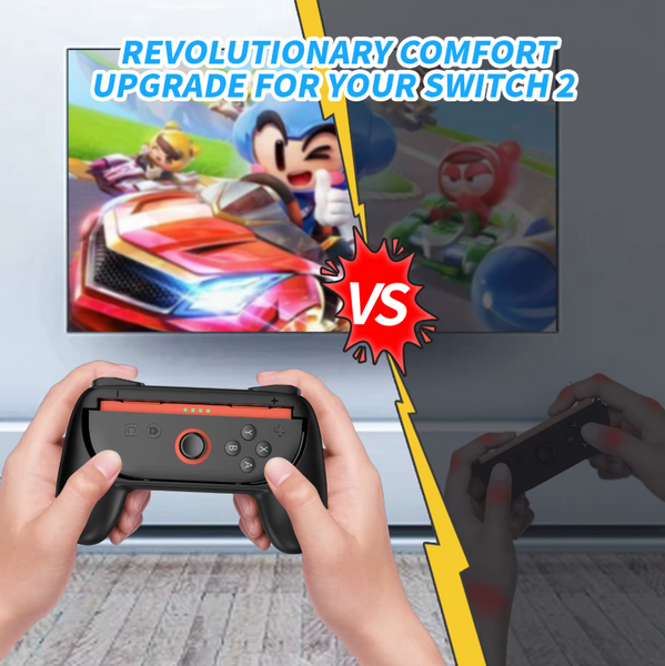 Держатели JYS Controller Grip Black (2 шт.) для Joy-Con Nintendo Switch 2 1536 фото