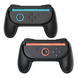 Держатели JYS Controller Grip Black (2 шт.) для Joy-Con Nintendo Switch 2 1536 фото 5