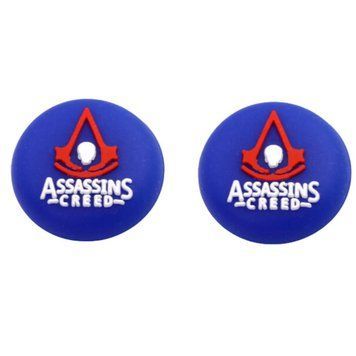 Силіконові накладки на стіки Assassin`s Creed (Blue) для геймпадів Sony DualShock PS4 / DualSense PS5 / Xbox Series|One (2шт.) 1138 фото