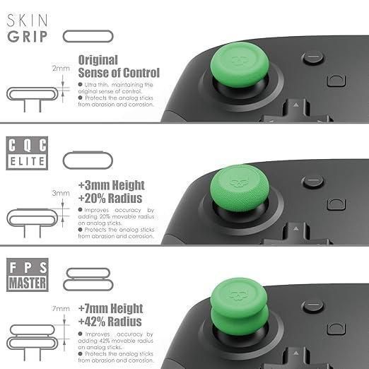 Накладки на стики Skull & Co. Black (6в1) для геймпадов Sony DualSense PS5 / DualShock PS4 / Pro Controller 1240 фото