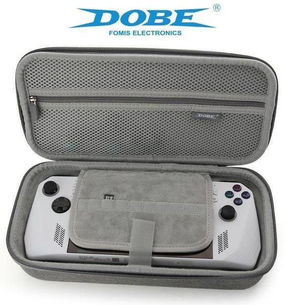 Жорсткий захисний кейс чохол DOBE для ігрової консолі ASUS ROG Ally (Grey) 0935 фото